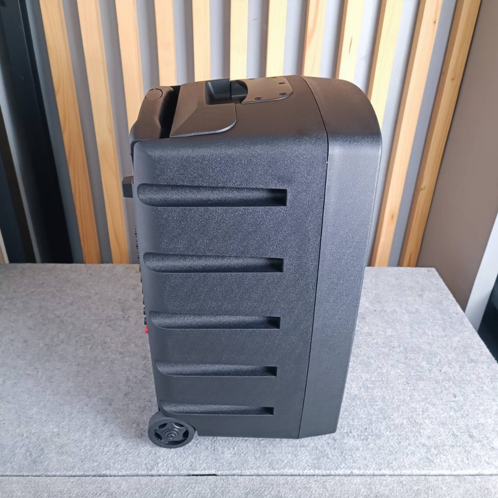 SOUNDBEST WPS-12 ลำโพงล้อลาก 12นิ้ว พร้อม ไมค์ลอย 2ตัว ตู้ลำโพงเอนกประสงค์ ตู้ลำโพงเคลื่อนที่ล้อลาก SOUND BEST WPS 12 WPS12 เอไอ-ไพศาล