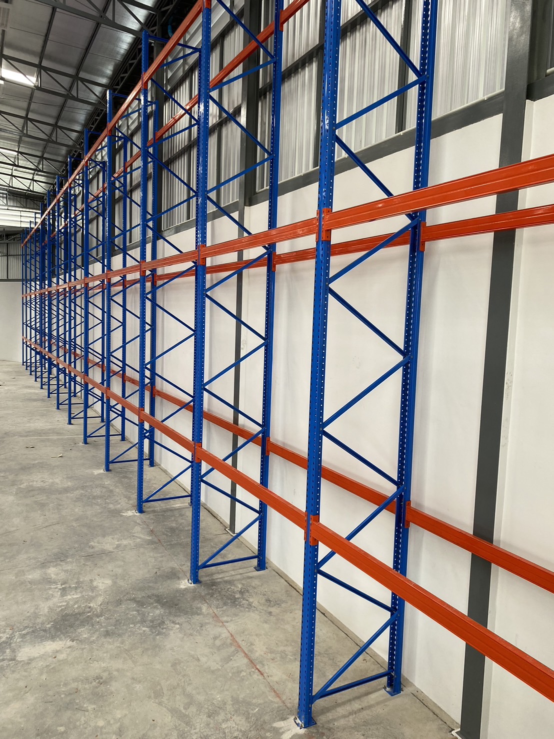 #รีวิวติดตั้งชั้นวางสินค้าในโกดังในคลังสินค้าแบบวางพาเลท