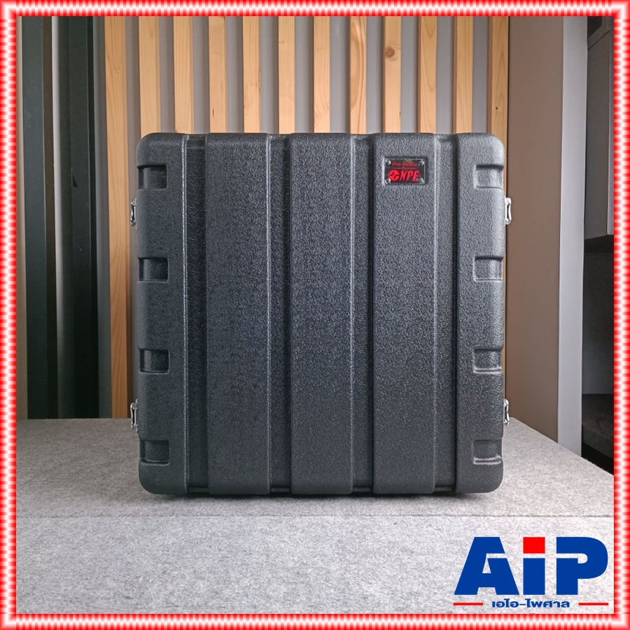NPE RC ABS10U ลึก17นิ้ว RACK ABS 1U 17นิ้ว แร็คเครื่องเสียง กล่องเก็บเครื่องเสียง แร็คABS แร็ค เครื่องเสียง เอไอ-ไพศาล