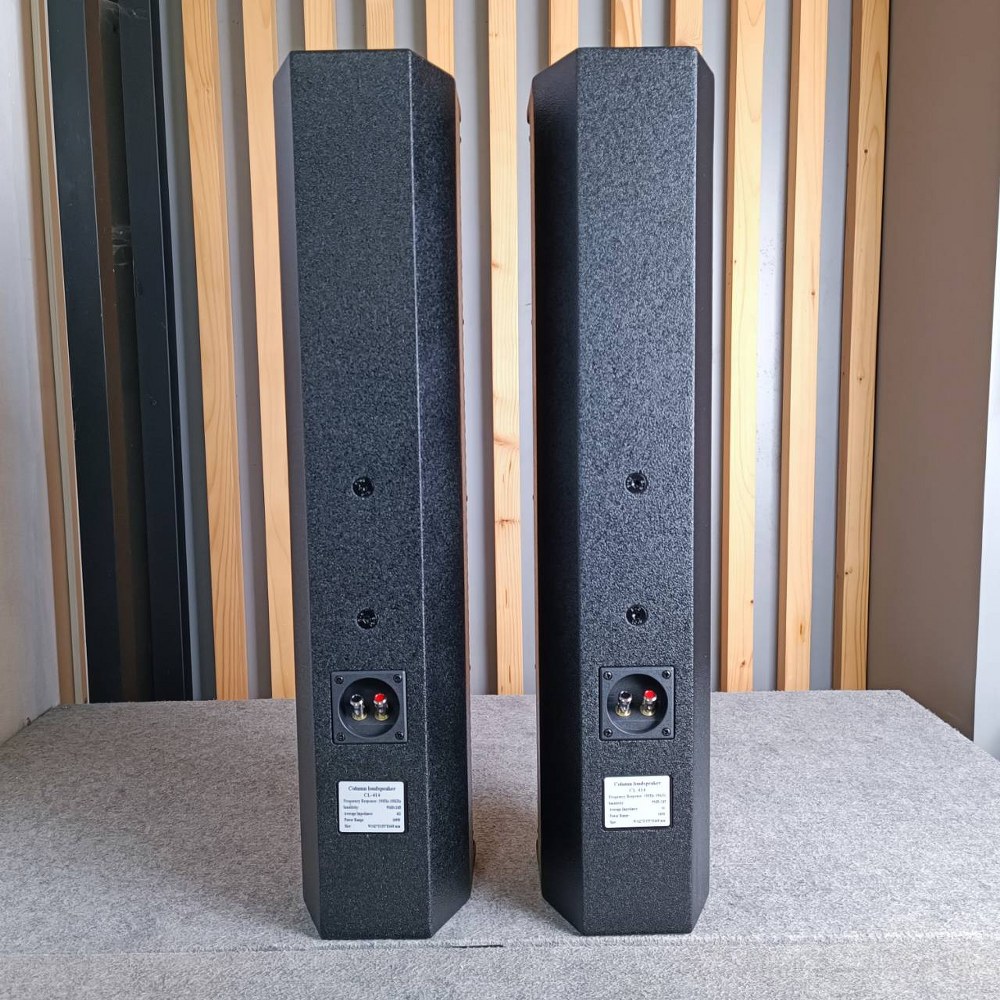 คู่ละ NTS CL-414 column loudspeaker พร้อมขาแขวนพนัง CL-414 CL-414 ลำโพงคอลัมน์ ลำโพง เอไอ-ไพสาล