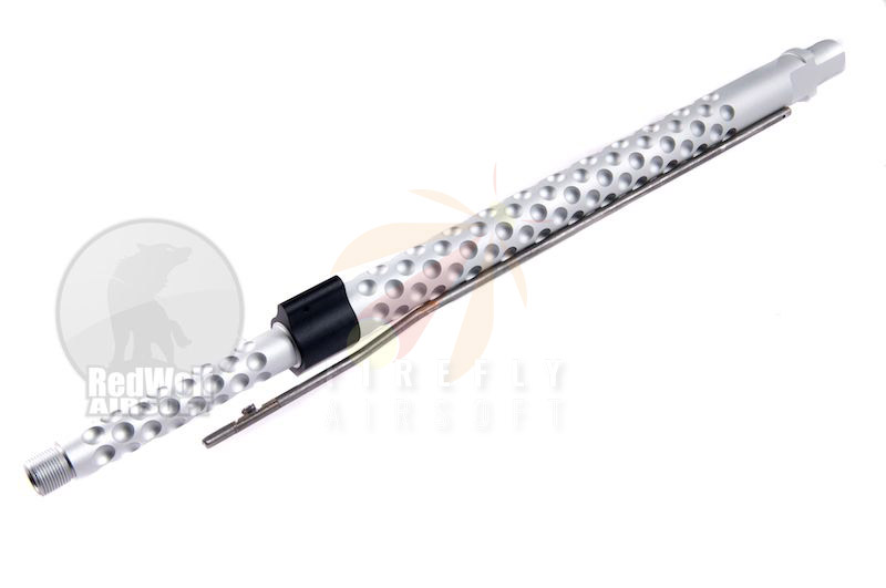 DYTAC 16 INCH NIGHT HAWK OUTER BARREL ASSEMBLE FOR TOKYO MARUI M4 RECOIL AEG (SILVER)