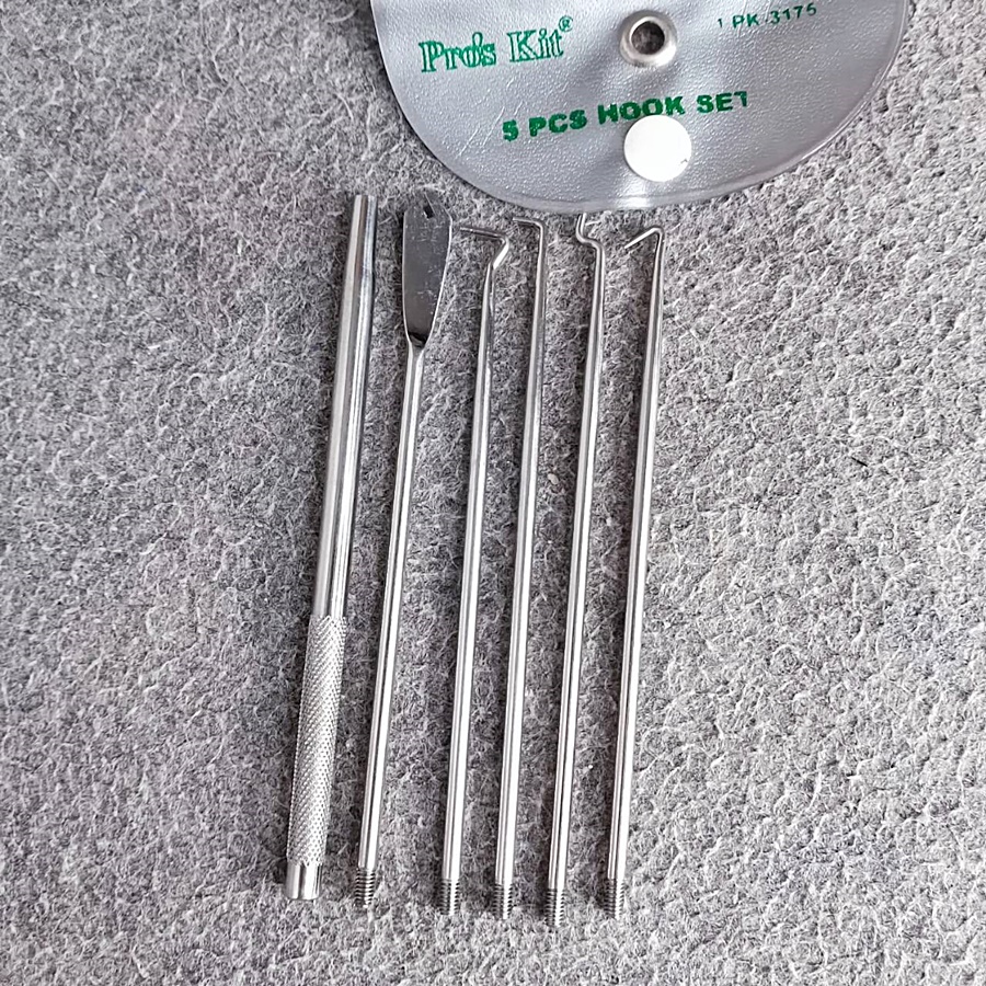 ลดล้างสต็อค Pro's kit ชุดขอเกี่ยวสปริง 1PK-3175 ตะขอเกี่ยวสปริง เครื่องมือ อุปกรณ์ช่วยในงานอิเล็กทรอนิกส์ เอไอ-ไพศาล