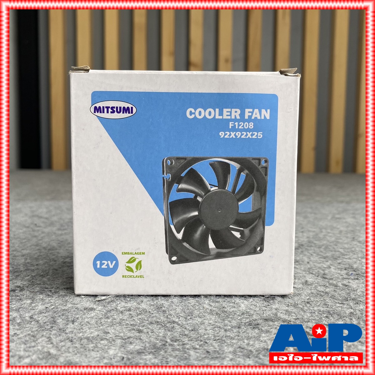 1อัน พัดลม12V 3.5นิ้ว (92x92x25mm) MITSUMI 925f1208 พัดลมDC12V3.5นิ้ว พัดลม12V พัดลม พัดลมระบายความร้อน พัดลมDC12V เอไอ-ไพศาล