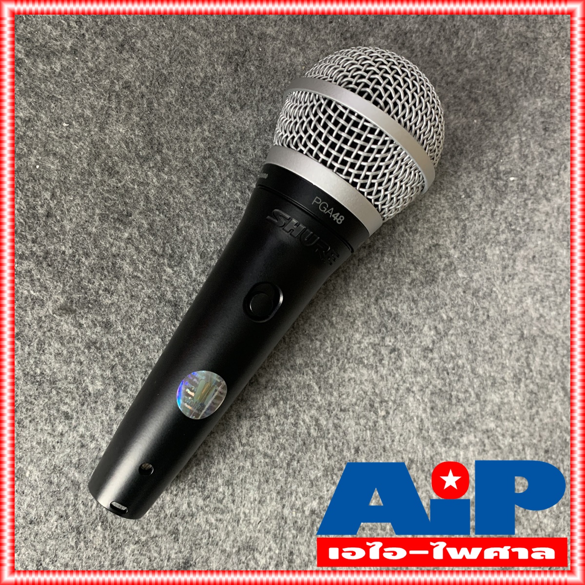 SHURE แท้ รุ่น PGA48-LC *แท้มหาจักร* PGA48 PGA-48 Dynamic Microphone +++ ชัวร์ ไมค์ ไมค์สาย ไมค์ร้อง