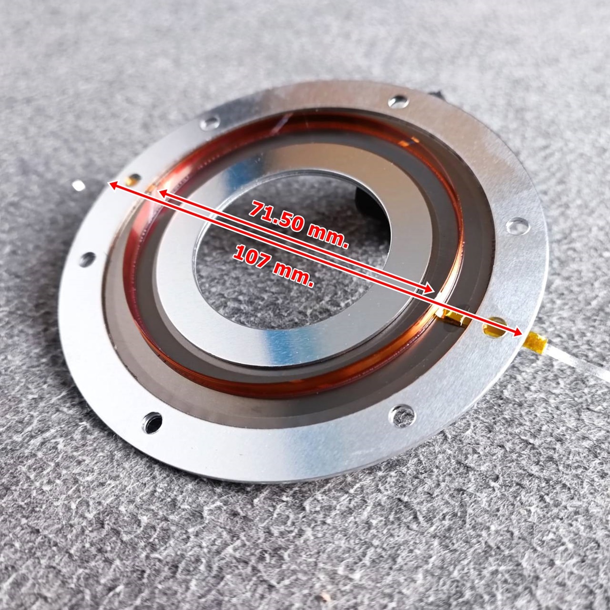 วอยซ์ PST-777 / NPE 909 ลวดกลม VOICE วอยซ์ลำโพง วอยล์ ลำโพง วอยซ์ลำโพงแหลม อะไหล่ลำโพง เอไอ-ไพศาล