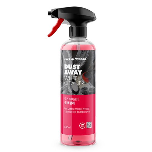 GLOSSBRO Dust Away โฟมสเปรย์ทำความสะอาดล้อและยาง 500ml