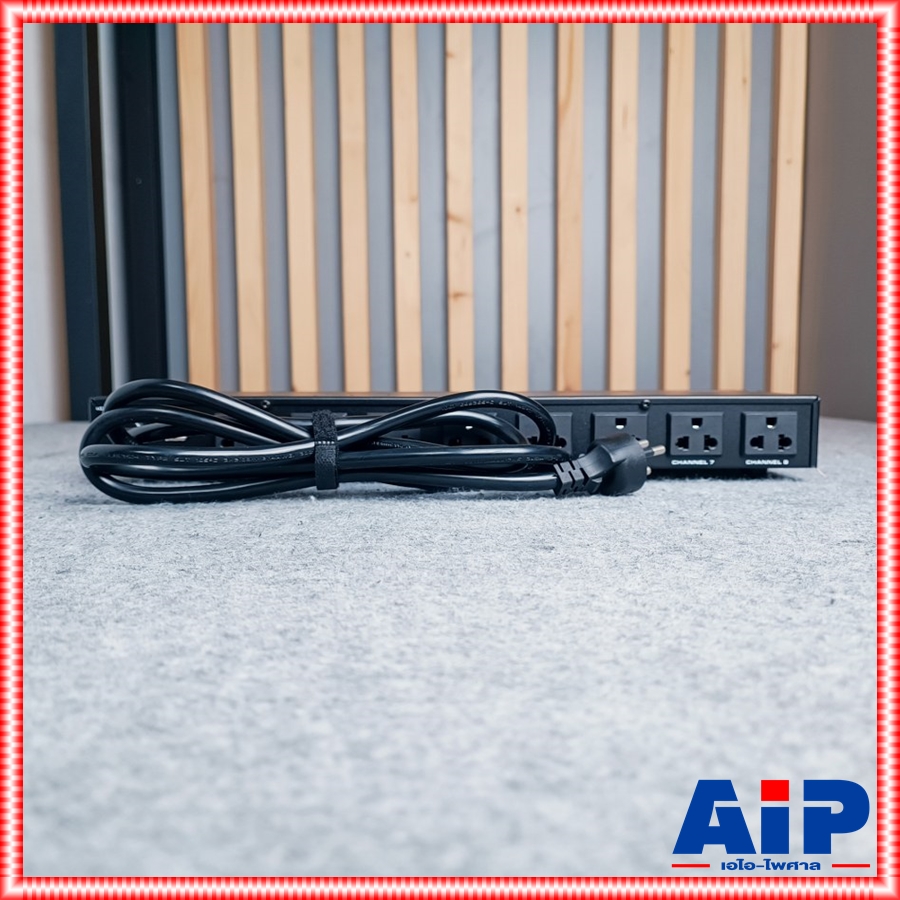 NTS PQ-8015 Sequence Power Distributor ปลั๊กรางจ่ายไฟสำหรับติดแล็ค BREAKER OUTLET PQ8015 NTS : PQ-8015 Sequence Power Distributor ปลั๊กไฟติดแร็ค เอไอ-ไพศาล