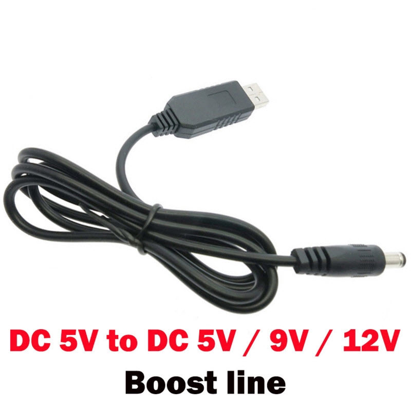 USB DC 5V to DC 9V 12V Step up Module Converter 2.1x5.5mm Male Connector