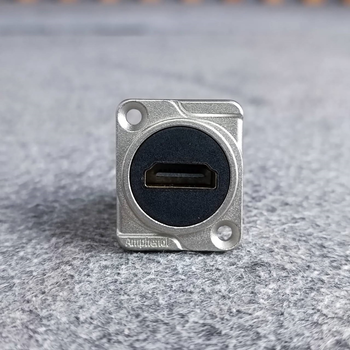 Amphenol AC-HDMI-RR HDMI ติดแท่น HDMI D-type Socket สำหรับยึดเพลท คอนเน็คเตอร์ HDMI ติดแท่น คุณภาพสูง เอไอ-ไพศาล