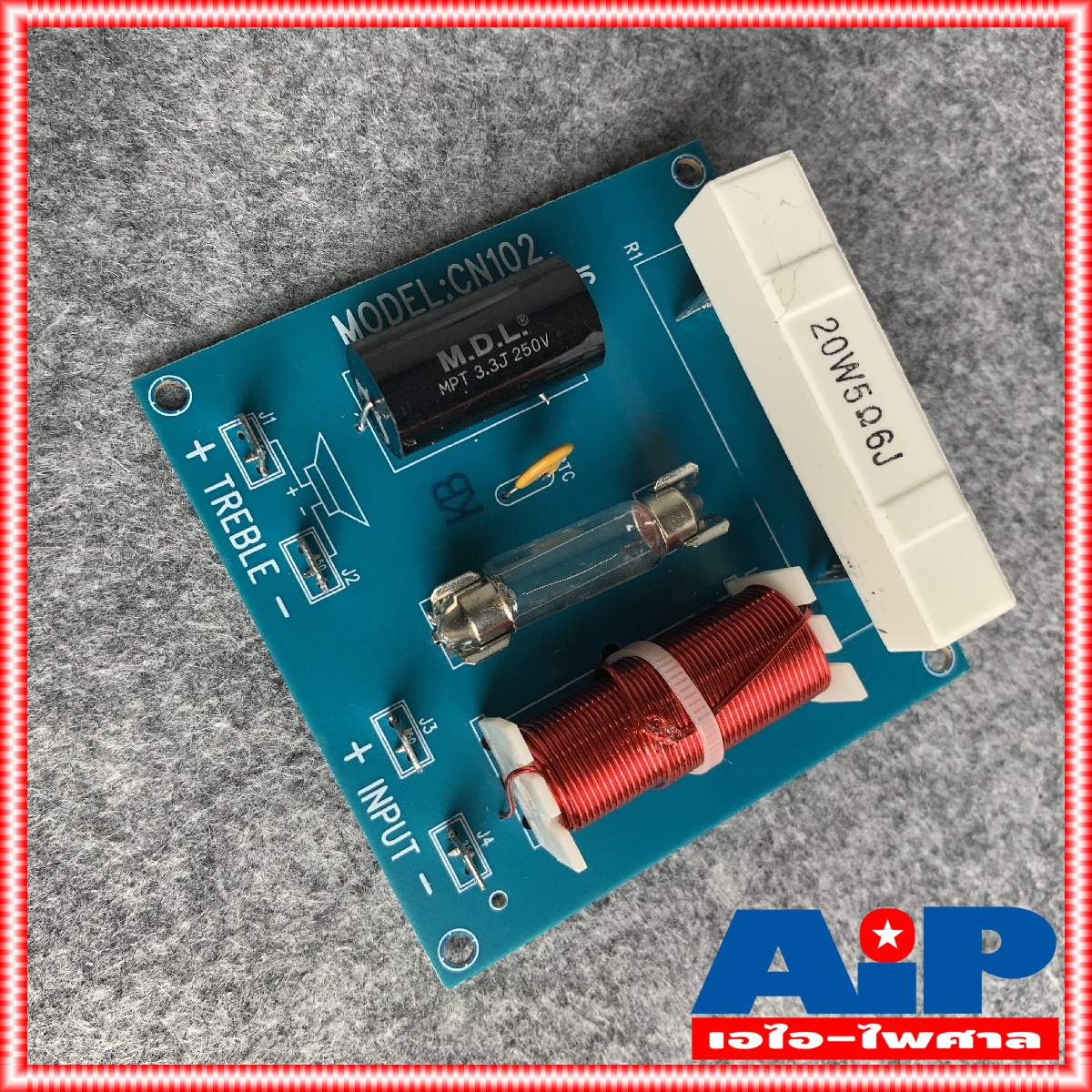 1อัน NTS CN102 2KHZ NETWORK เน็ตเวิร์คลำโพง CN 102 เน็ตเวิร์ค เน็ตเวิร์คเสียงแหลม ตัวกรองแหลม CN-102