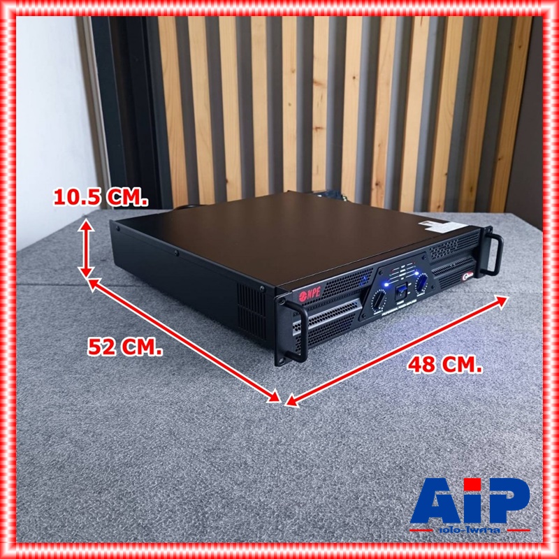 เพาเวอร์แอมป์ NPE C-1000 Power Amp เครื่องเสียงกลางแจ้ง C1000 POWERAMP C 1000 กำลัง 350Wx2 ที่4โอร์ม เอไอ-ไพศาล +++