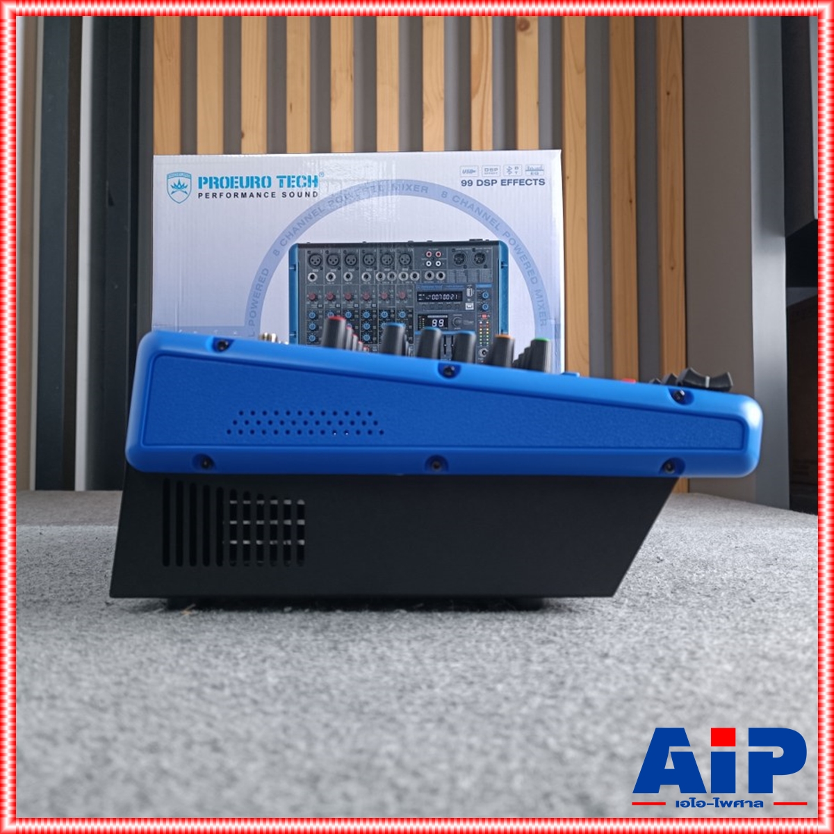 PROEUROTECH PMX-808 POWERMIXER เพาเวอร์มิกซ์ มิกซ์ มิกเซอร์ เครื่องเสียง เครื่องปรับแต่งเสียง PMX 808 PMX808 เอไอ-ไพศาล