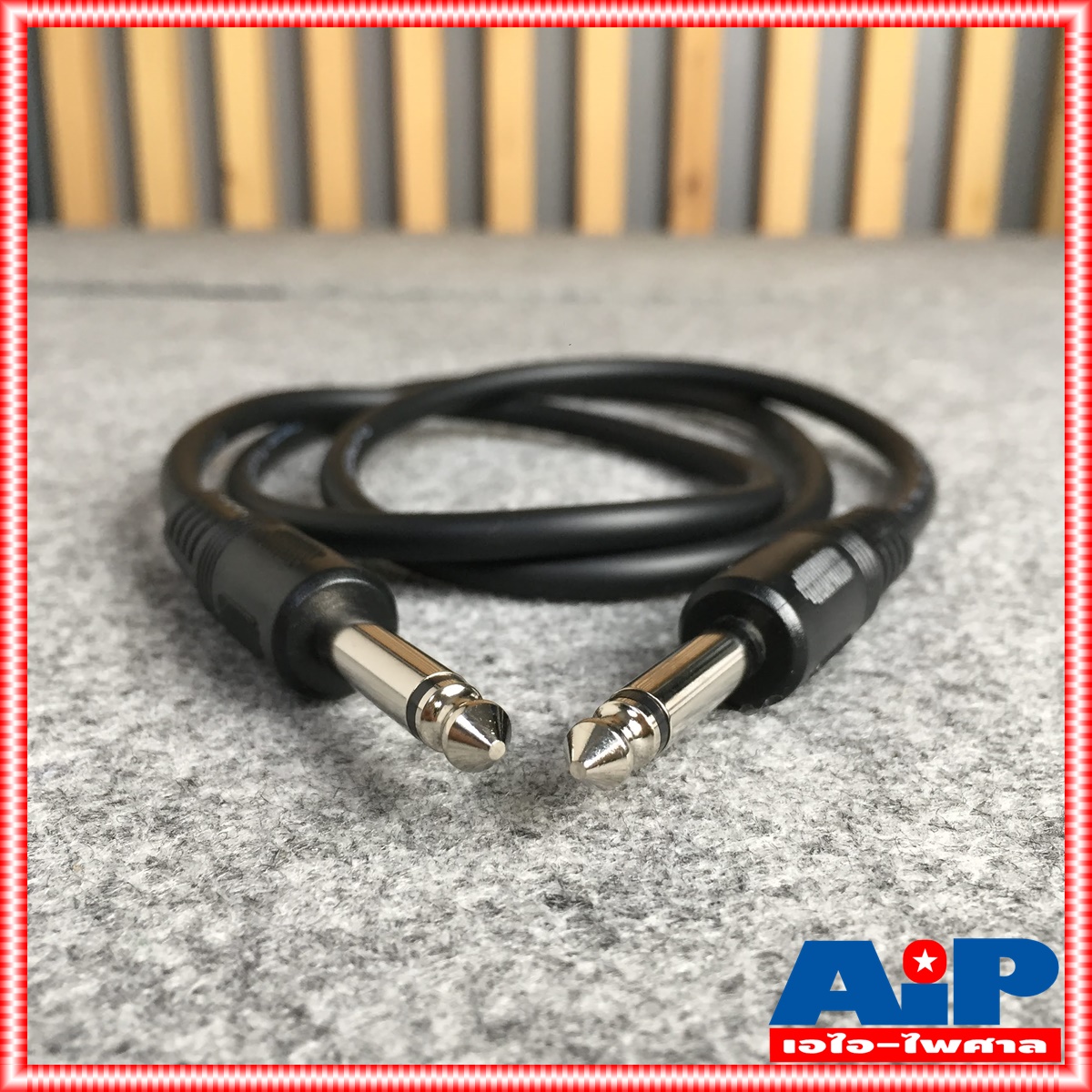 สายไมค์ 2หัว 1เมตร DYNACOM J085 สายไมค์ สายสัญญาณ หัวท้าย MONOหัวท้าย สาย ไมค์2หัว เอไอ-ไพศาล