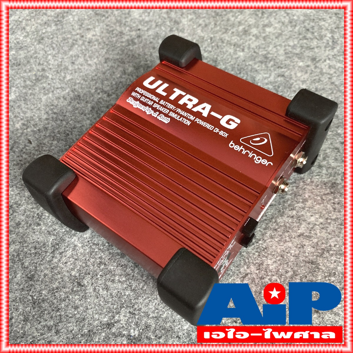 BEHRINGER GI100 ULTRA-G Direct Box กล่องกรองเสียง กล่องป้องกันเสียงรบกวน ตัวกรองเสียง กล่องDI GI 100 GI-100 ไดเร็คบ็อก +++