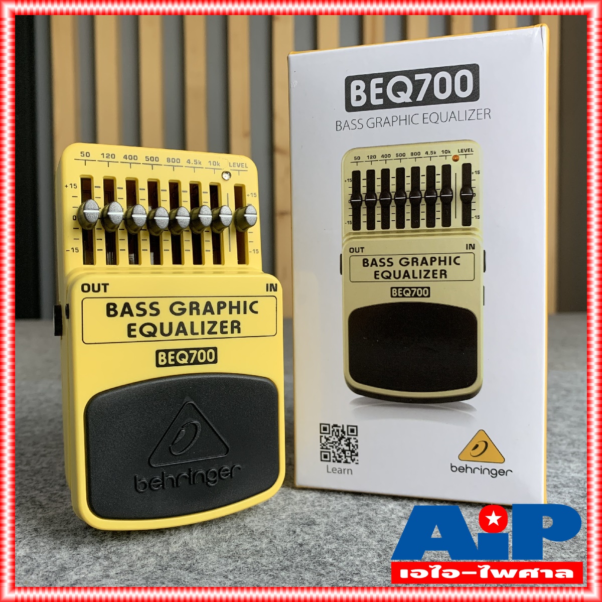 BEHRINGER BEQ700 เอฟเฟคกีต้าร์เบส Bass Graphic Equalizer BEQ-700 BEQ 700 effect guitar +++