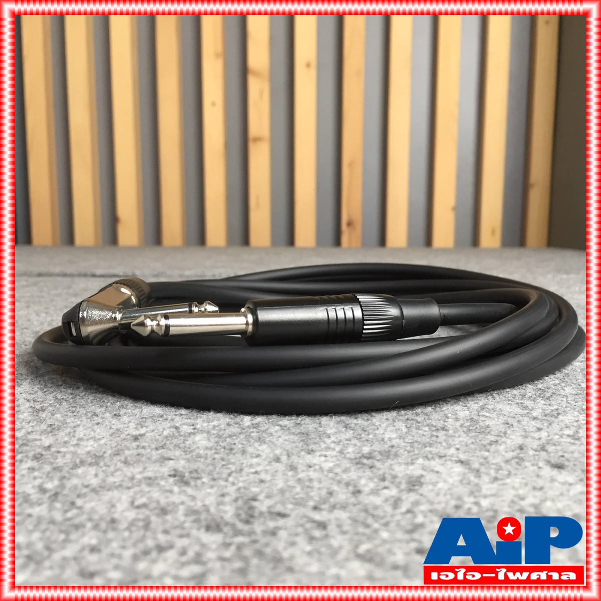 สายสัญญาณกีต้าร์ JSL079 หัวตรง+งอ 5เมตร DYNACOM สายชีลด์กีต้าร์ ROCK JSL079 เข้าหัว เข้าหัวโฟน PHONE MONO 1/4 อย่างดี