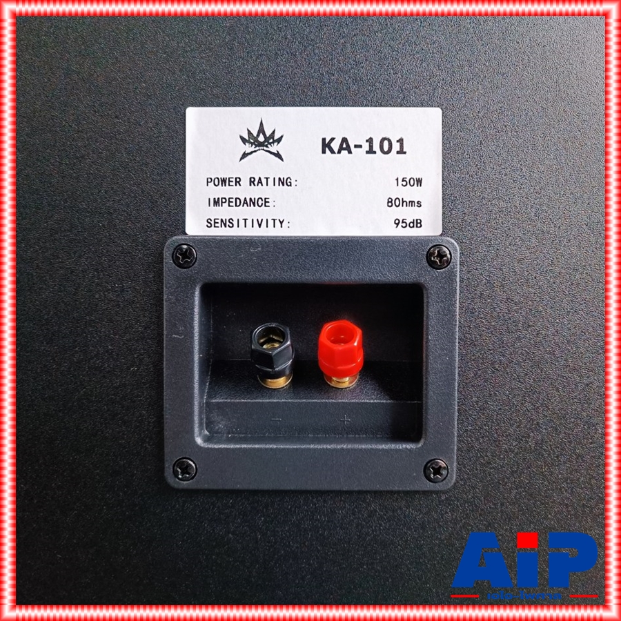 PROEUROTECH KA-101 ตู้ลำโพงคาราโอเกะ โปรยูโรเทค แพ็ค2ตัว ตู้ลำโพงขนาด 10 นิ้ว เหมาะสำหรับเปิดเพลงร้องคาราโอเกะ KA 101 KA101 เอไอ-ไพศาล