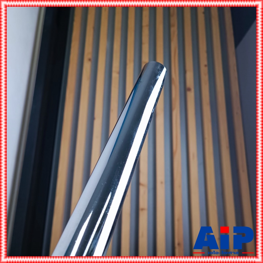 1ท่อน NTS T-45 ท่อเหล็ก 35mm ยาว45เซนติเมตร โครเมียม ท่อสวมบนตู้ลำโพง ขาท่อตั้งบนตู้ลำโพง เอ็นทีเอส T45 T 45 เอไอ-ไพศาล