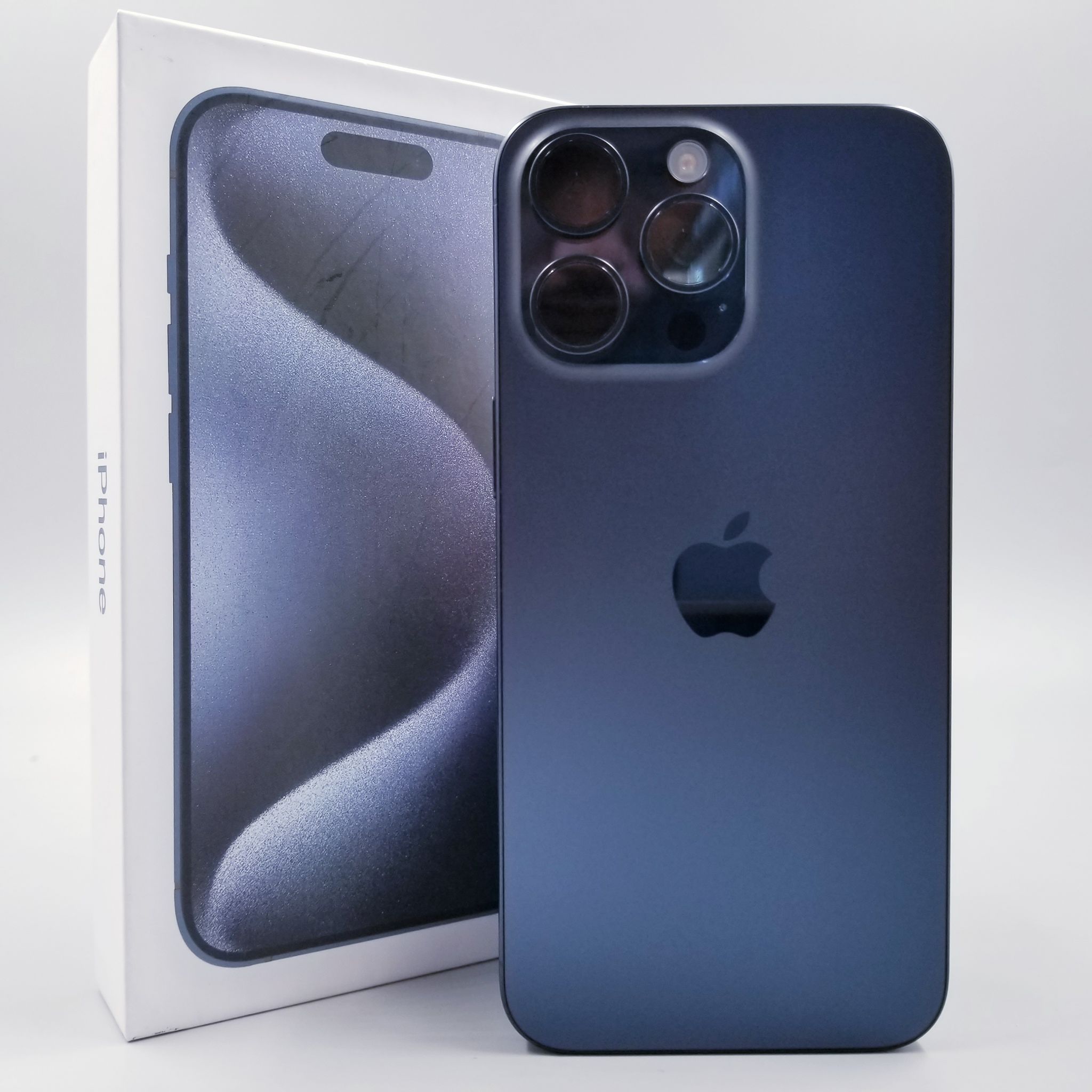 💜 iPhone 15 Pro Max 256GB Blue Titanium 💜💜 #มาแล้ว iP 15 PM #ศูนย์แท้ สภาพดี แบต100% มีปกศ.6เดือน ความจุเยอะ ครบกล่อง ราคาสุดคุ้ม 💜