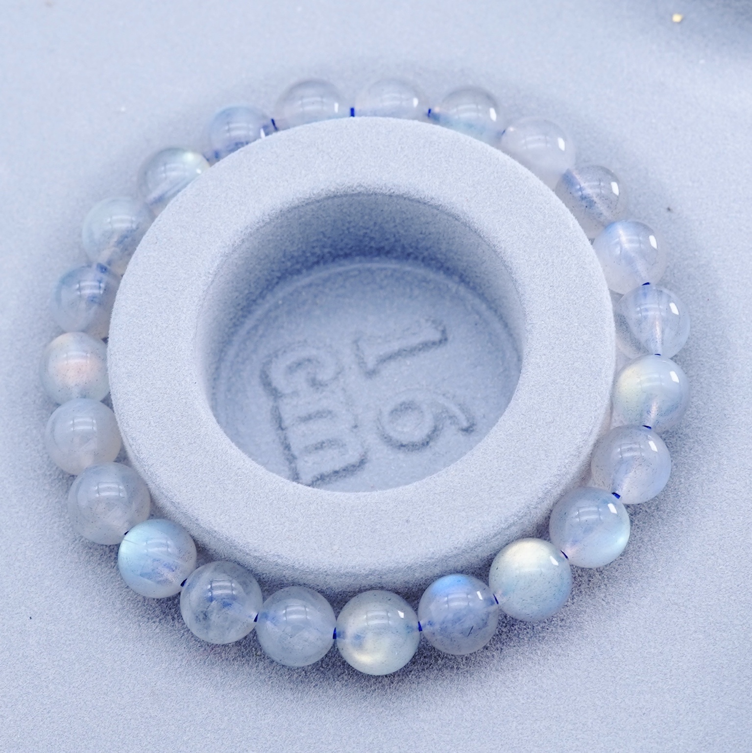 สร้อยข้อมือหินลาบราดอไรท์ หินแห่งพ่อมดเกรดพรีเมี่ยม— หินแห่งการตื่นรู้’ และพลังคุ้มครอง