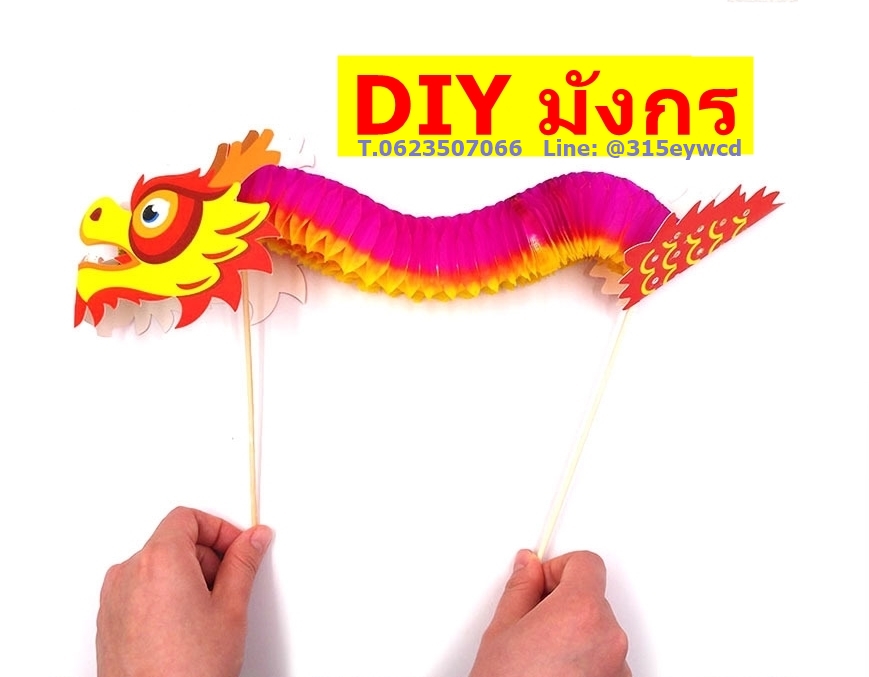DIY มังกร พร้อมอุปกรณ์