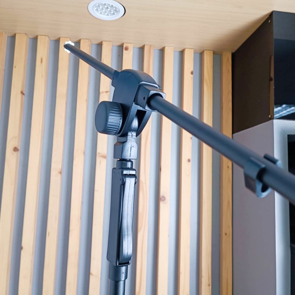 NTS ST-102 ขาตั้งไมค์บูม AUTO LOCK ขาไมค์ตั้งพื้น ขาไมค์บูม ขาไมค์ ขาตั้งไมโครโฟน ST 102 Boom Microphone Stand ST102 เอไอ-ไพศาล