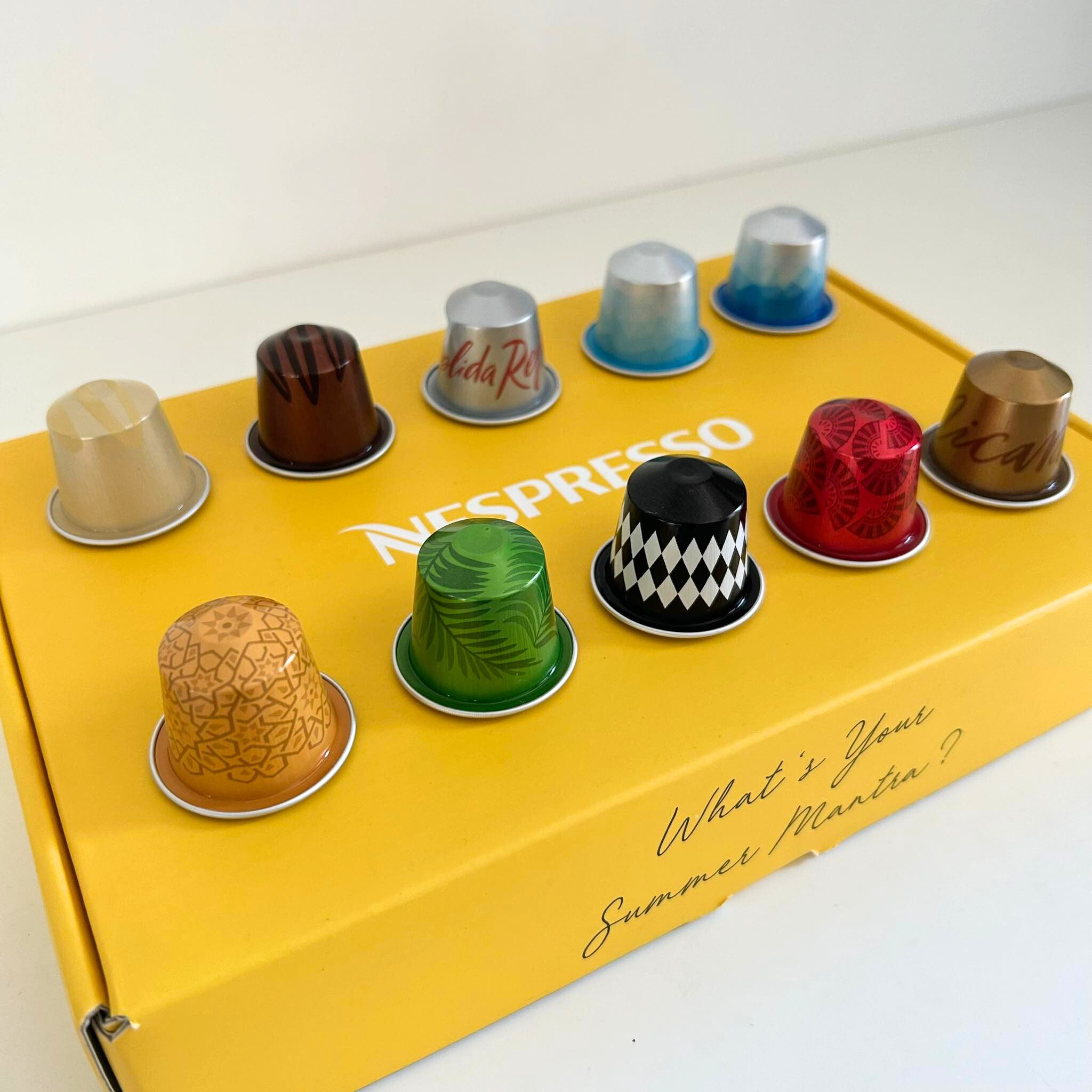 ☕แพ็ค 10 แคปซูล☕🍁แคปซูลแบ่งขาย🍁 แคปซูลกาแฟ เนสเพรสโซ่ Capsules Nespresso ของแท้ 💯 W25