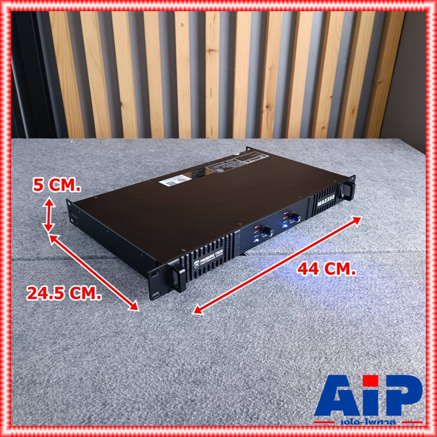 PROEUROTECH MA-2350 POWERAMP 1U พาวเวอร์แอมป์ แอมป์ขยายเสียง ซัพพลายแบบสวิทชิ่ง PROEURO TECH(โปรยูโร่ เทค) MA 2350 MA2350 เอไอ-ไพศาล