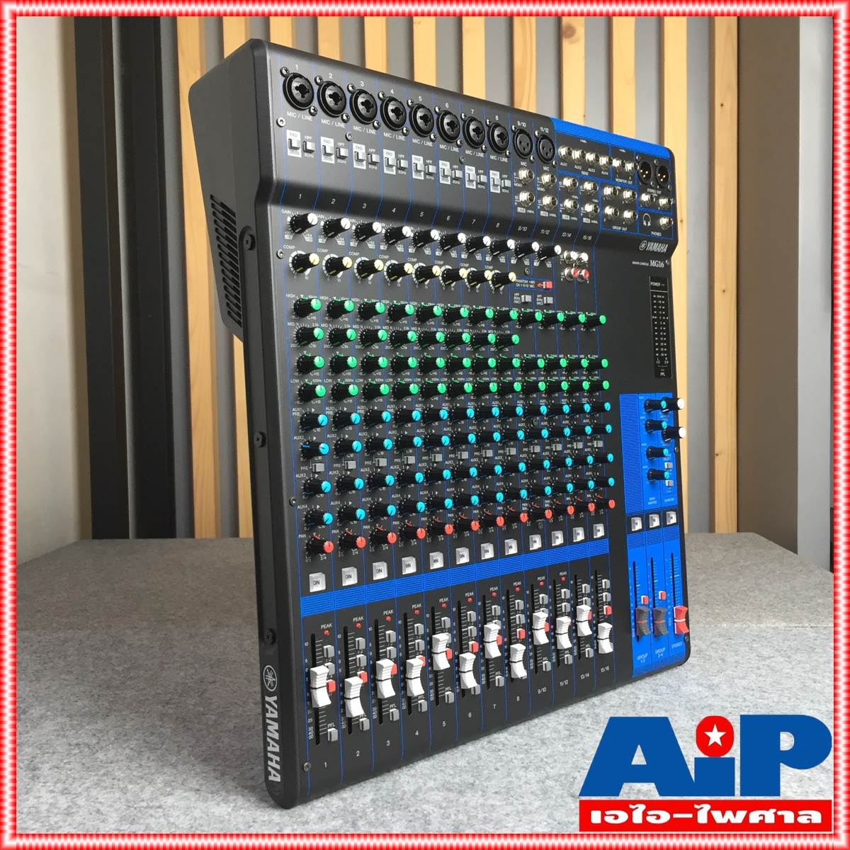 YAMAHA MG-16 MIXER มิกซ์ มิกเซอร์ มิกซ์YAMAHA เครื่องเสียง เครื่องปรับแต่งเสียง MIX เอไอ-ไพศาล +++