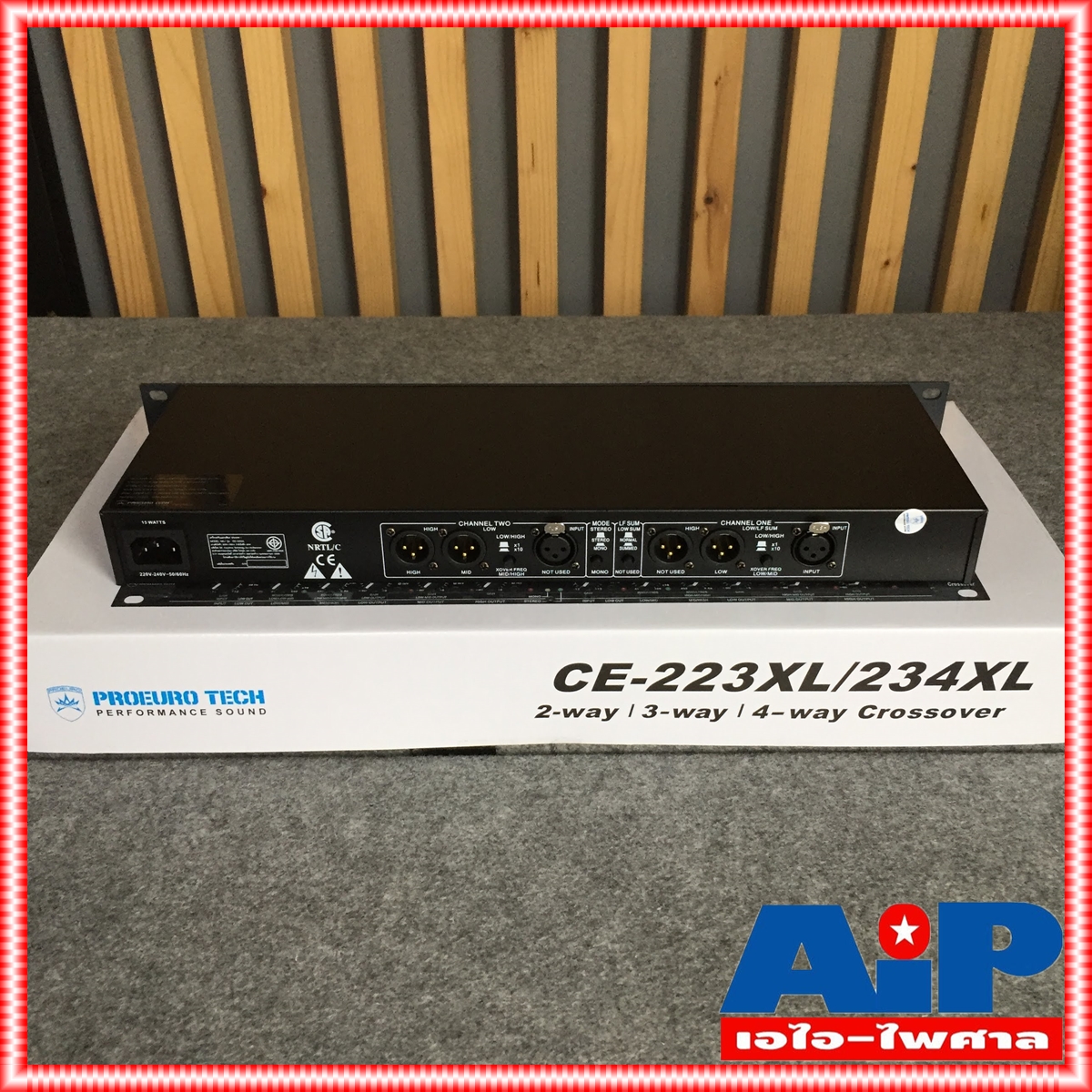 PROEUROTECH CE223XL crossover PRO EUROTECH 223XL ครอสโอเวอร์ รุ่น 223 PROEURO TECH ครอส2ทาง CE-223XL