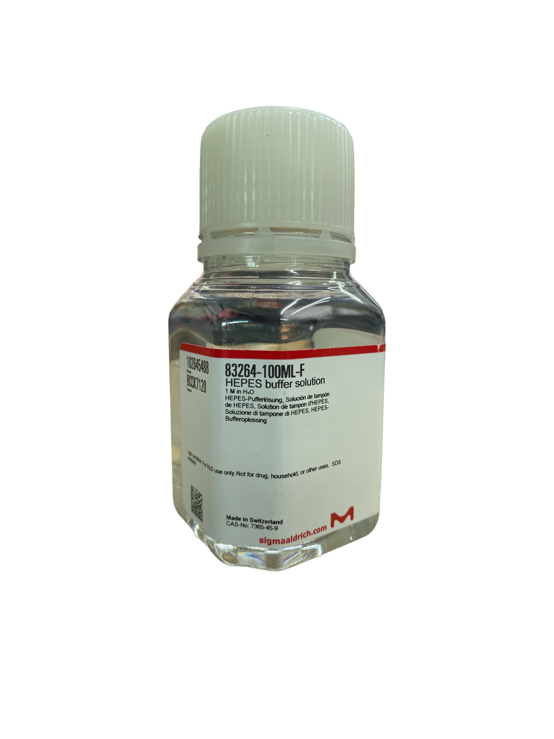 Hepes Buffer Solution 1 M in H2O, 100 ml -sigma aldrich
