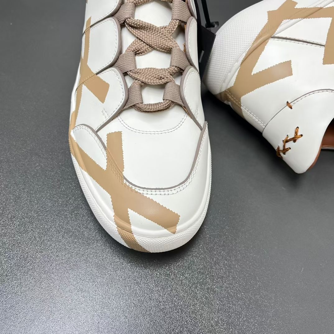 **do**รองเท้าผู้ชาย Zegna Leather Tiziano Sneakers บู้ทสั้น มี 2 สี สินค้าใหม่ ของแท้