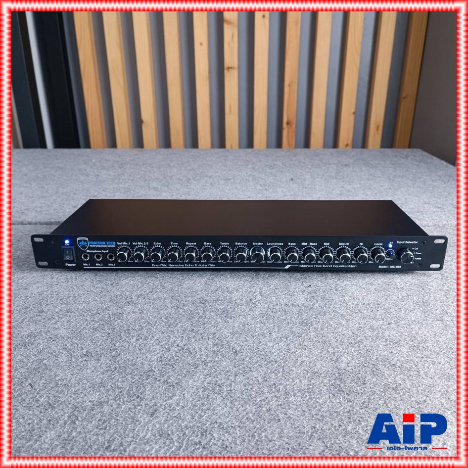 PROEUROTECH PRE-505I ปรีแอมป์ ปรีแอมป์บ้าน คาราโอเกะ บลูทูธ ปรับความถี่ได้ PRE 505I PRE AMP PRE505I โปรยูโรเทค เอไอ-ไพศาล