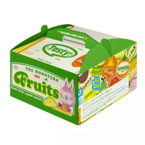 POPMART Labubu Fruits The Monsters Series Blind Box Figure Full Set 12 (กล่องสุ่ม)/(ยกเซ็ต)