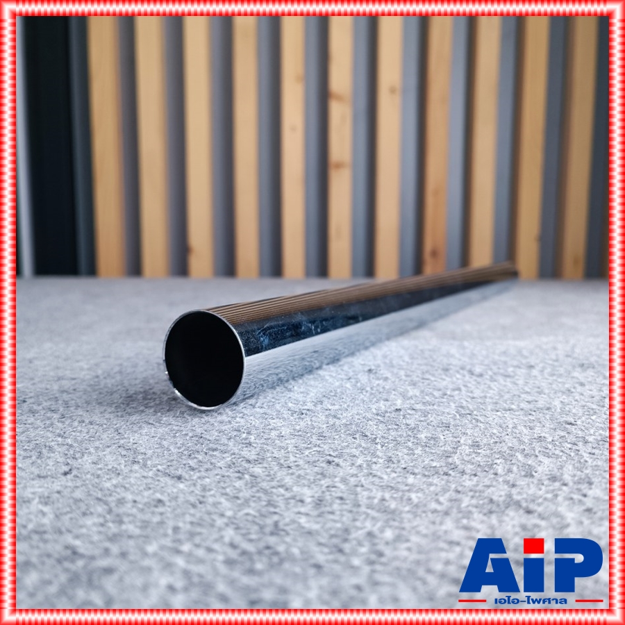 1ท่อน NTS T-65 ท่อเหล็ก 35mm ยาว65เซนติเมตร โครเมียม ท่อสวมบนตู้ลำโพง ขาท่อตั้งบนตู้ลำโพง เอ็นทีเอส T65 T 65 เอไอ-ไพศาล