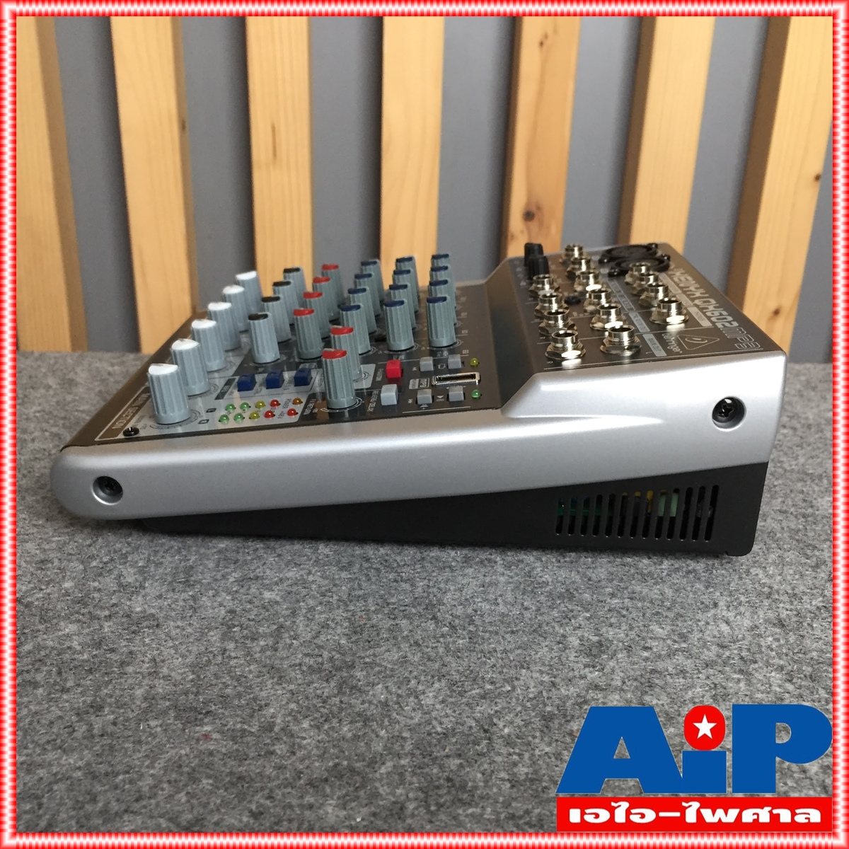 BEHRINGER XENYX QX-602 MP3 mixer มิก มิกเซอร์ QX 602 MP3 เครื่องผสมเสียง QX602MP3 ของแท้ ประกัน บ.บูเช่ 1ปี เอไอ-ไพศาล +++