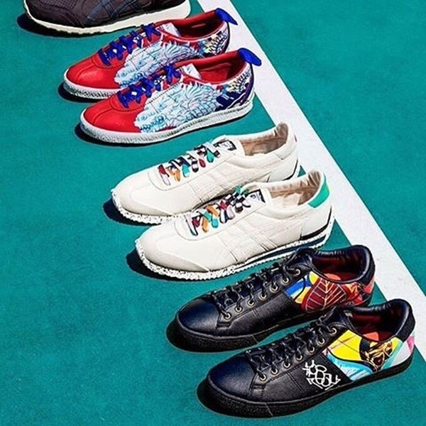 รองเท้าโอนิ LAWNSHIP - Longship Black / Black (HAMILTON YOKOTA)