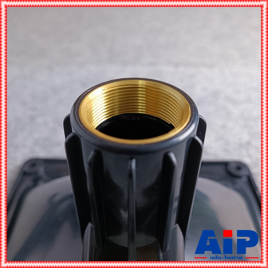 ปากฮอร์นเกลียวทองเหลือง 9x9"D แบบขันเกลียว ปากลำโพงเสียงแหลม วัสดุพลาสติกABSอย่างดี เกลียวทองเหลือง 9x9นิ้ว เอไอ-ไพศาล