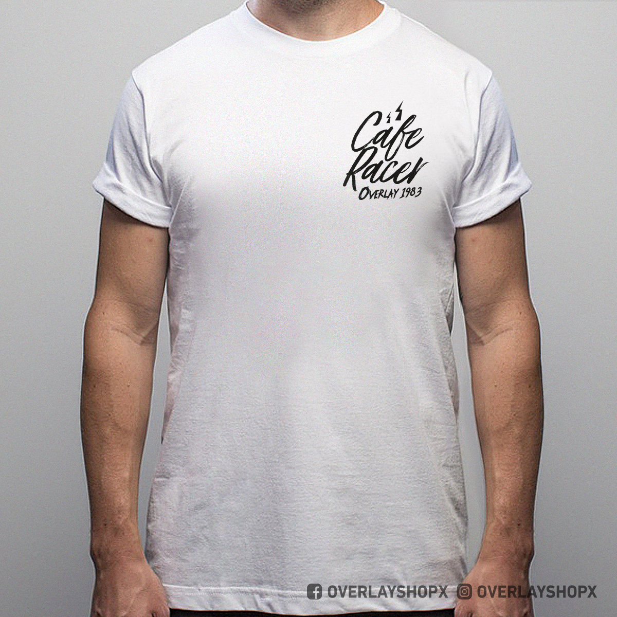 OVERLAY CAFE RACER TEE