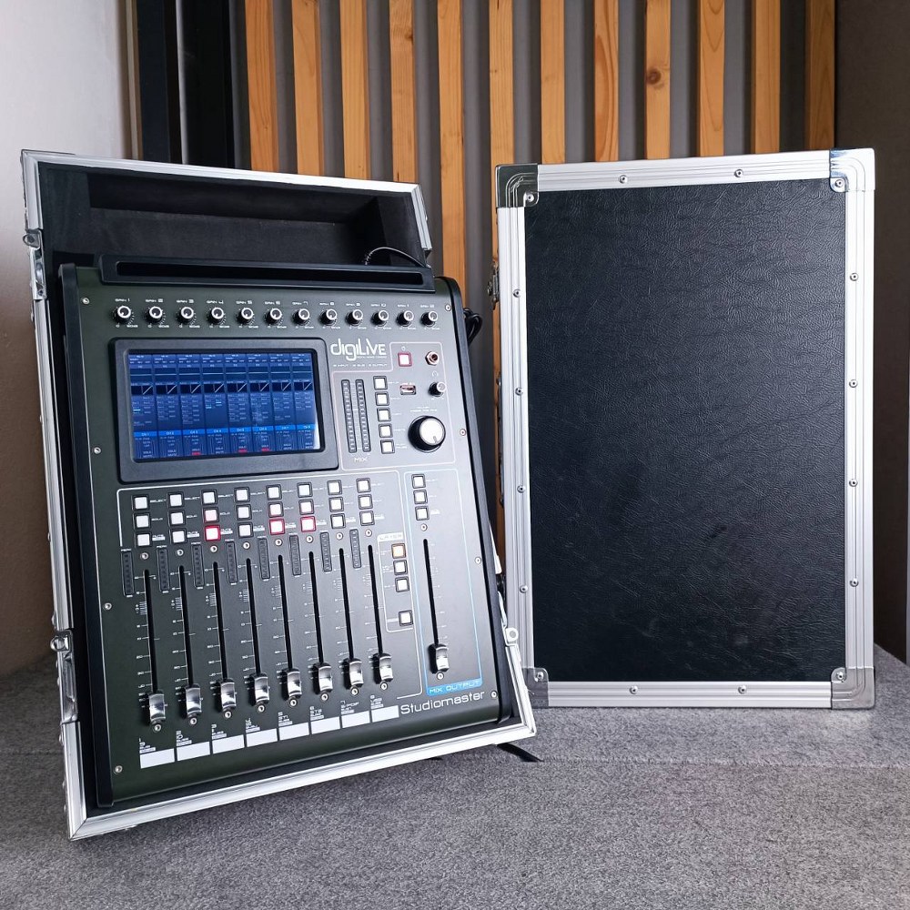 RACK Studiomaster DigiLive-16 แร็คใส่มิกเซอร์ กล่องแร็ค อุปกรณ์แร็ค แร๊คเครื่องเสียง กล่องใส่เครื่องเสียง แร็คใส่เครื่องเสียง DigiLive 16 DigiLive16 เอไอ-ไพศาล