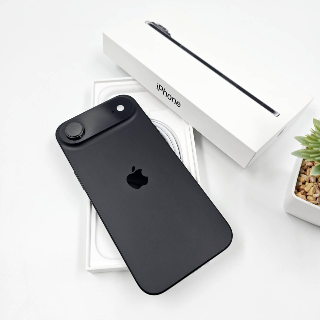 🤎🐻 iPhone Air 256GB Space Black 🐻🤎 #รุ่นใหม่ล่าสุด iP Air ใช้ eSim เครื่องสวย ครบกล่อง ราคาสุดคุ้ม 🤩