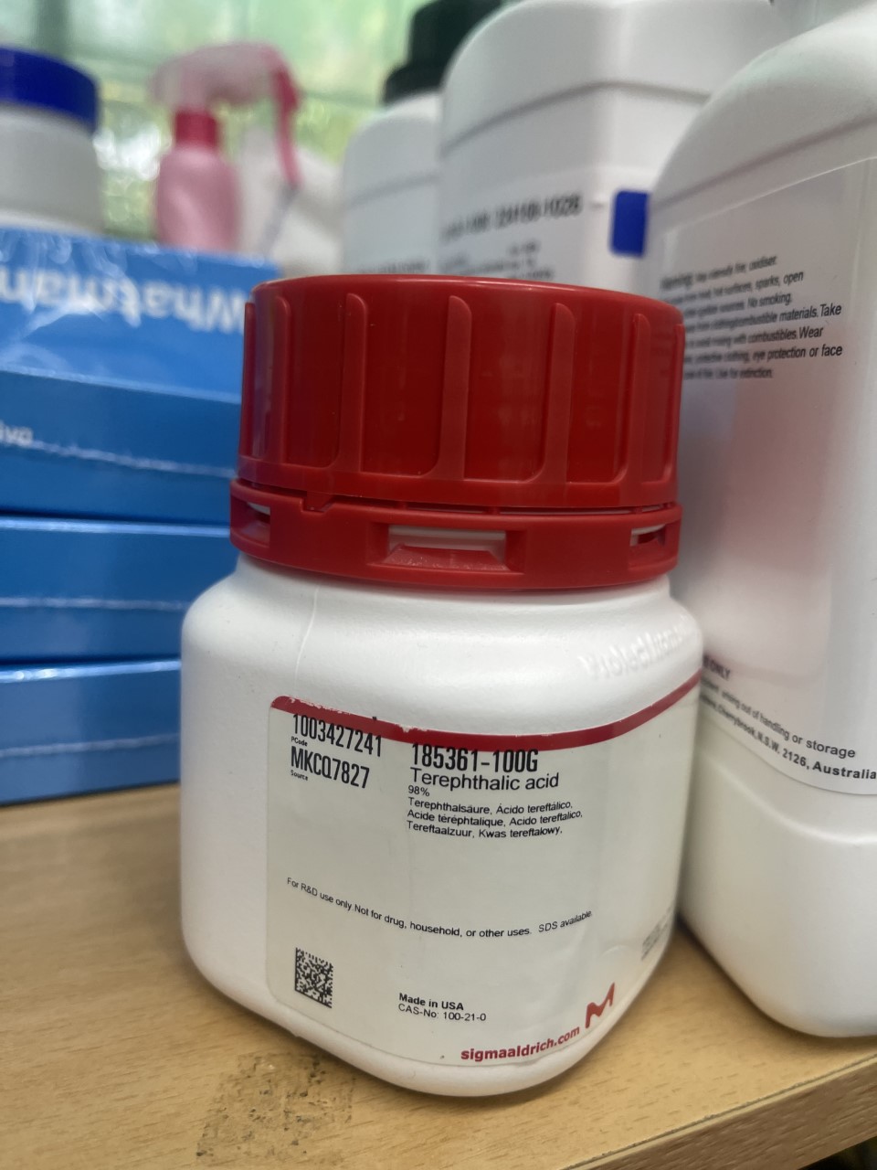 Terephthalic Acid 98%, 100 g