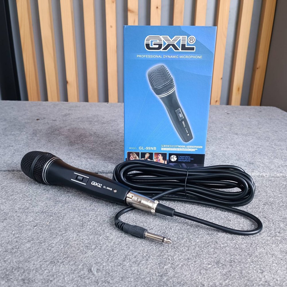 GXL GL-99NB ไมค์สาย Microphone ไมโครโฟน ร้องเพลง คาราโอเกะ GL 99NB GL99NB เอไอ-ไพศาล