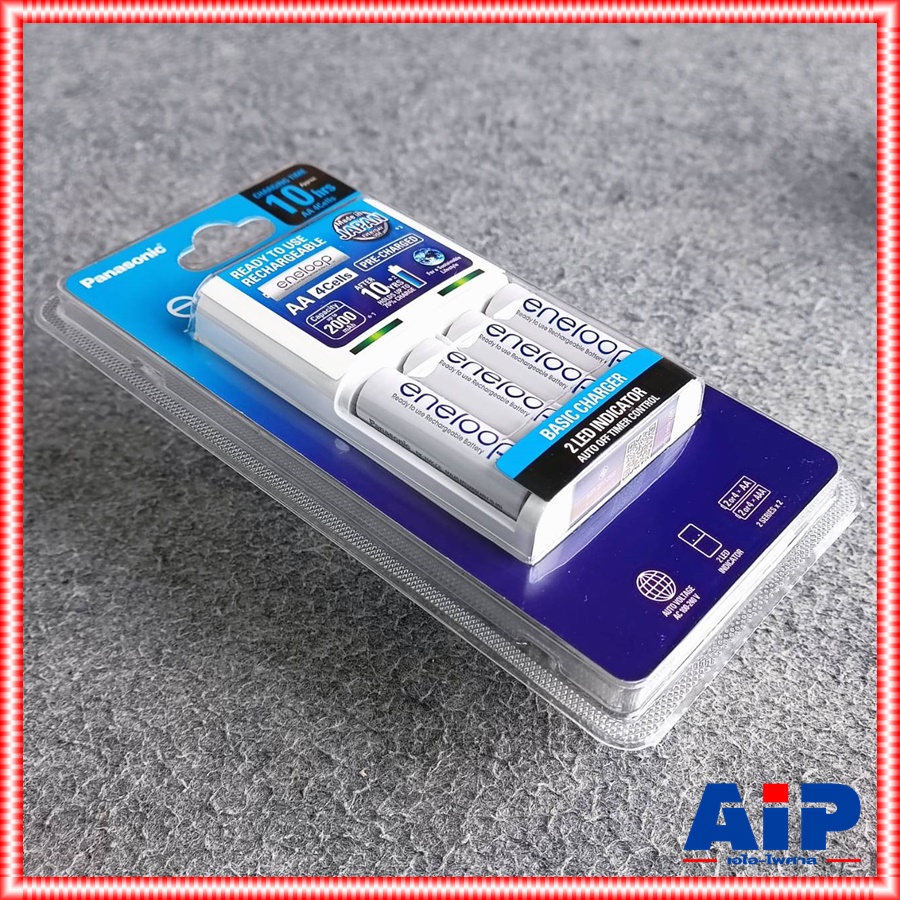 แถมถ่าน4ก้อน เครื่องชาร์จถ่าน 10ชม. PANASONIC K-KJ51MCC40T ชาร์จ10ชั่วโมง ถ่านชาร์จ เครื่องชาร์จถ่าน เครื่องชาร์จพร้อมถ่าน KJ51MCC40T KJ 51 MCC 40 T เอไอ-ไพศาล +++