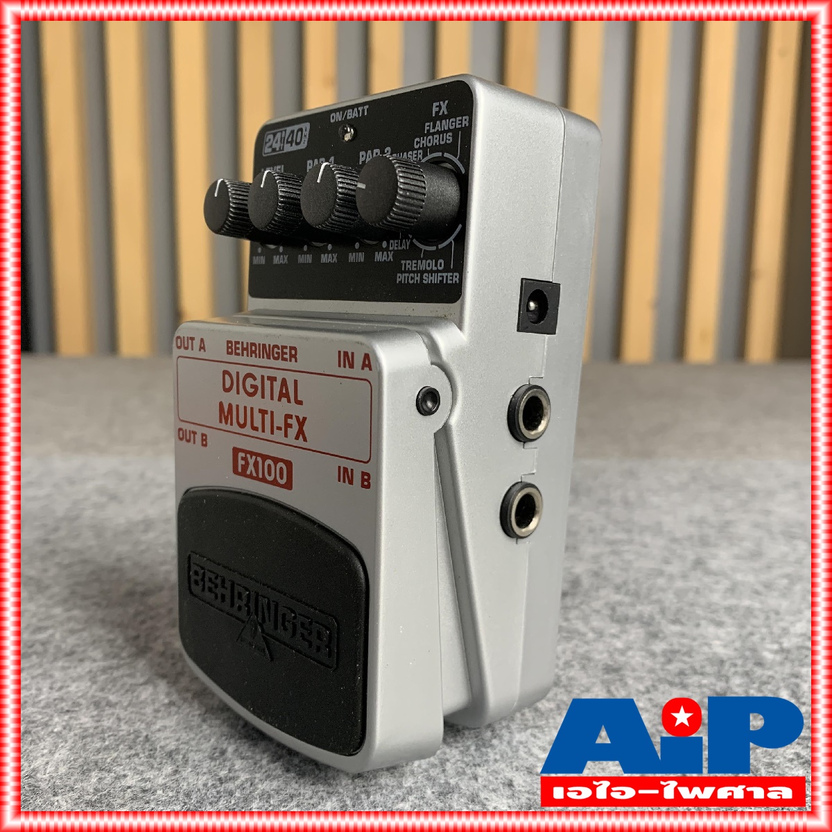 BEHRINGER FX100 เอฟเฟคกีต้าร์ Digital Multi-Effect Pedal FX-100 FX 100 เอไอ-ไพศาล +++