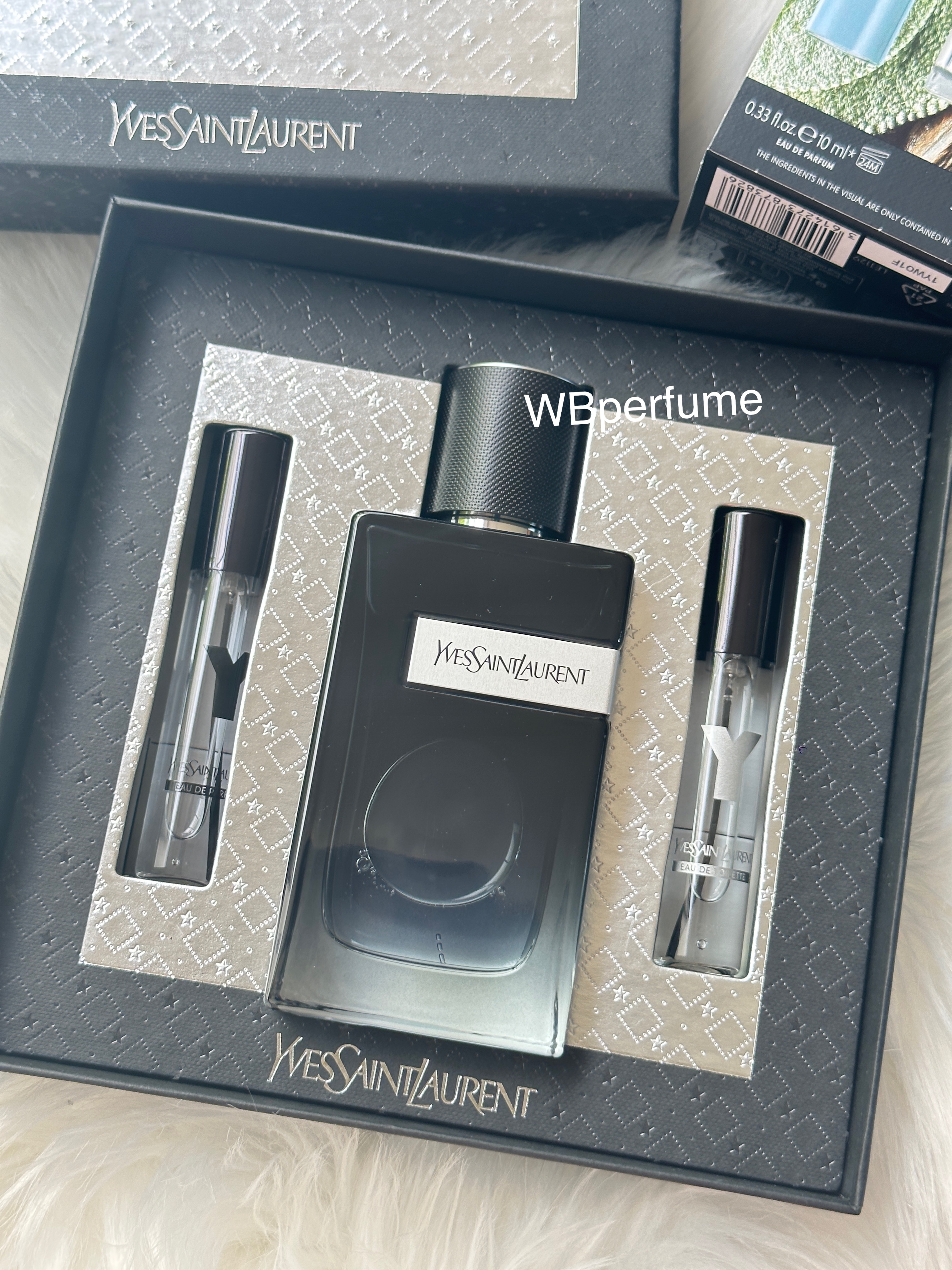 ชุดของขวัญ YSL Y edp 100ml , edp 10ml , edt 10m