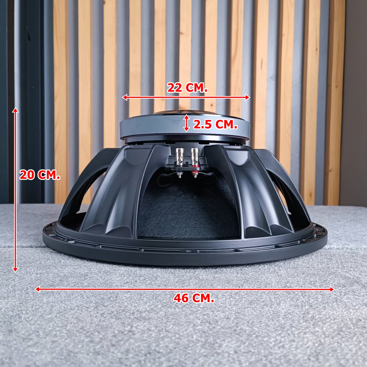 DECCON TITAN-18 ลำโพง 18นิ้ว โครงหล่อ ดอกลำโพง 18 นิ้ว ดอกลำโพงโครงหล่อ ดอกลำโพงกลางแจ้ง TITAN 18 TITAN18 เอไอ-ไพศาล