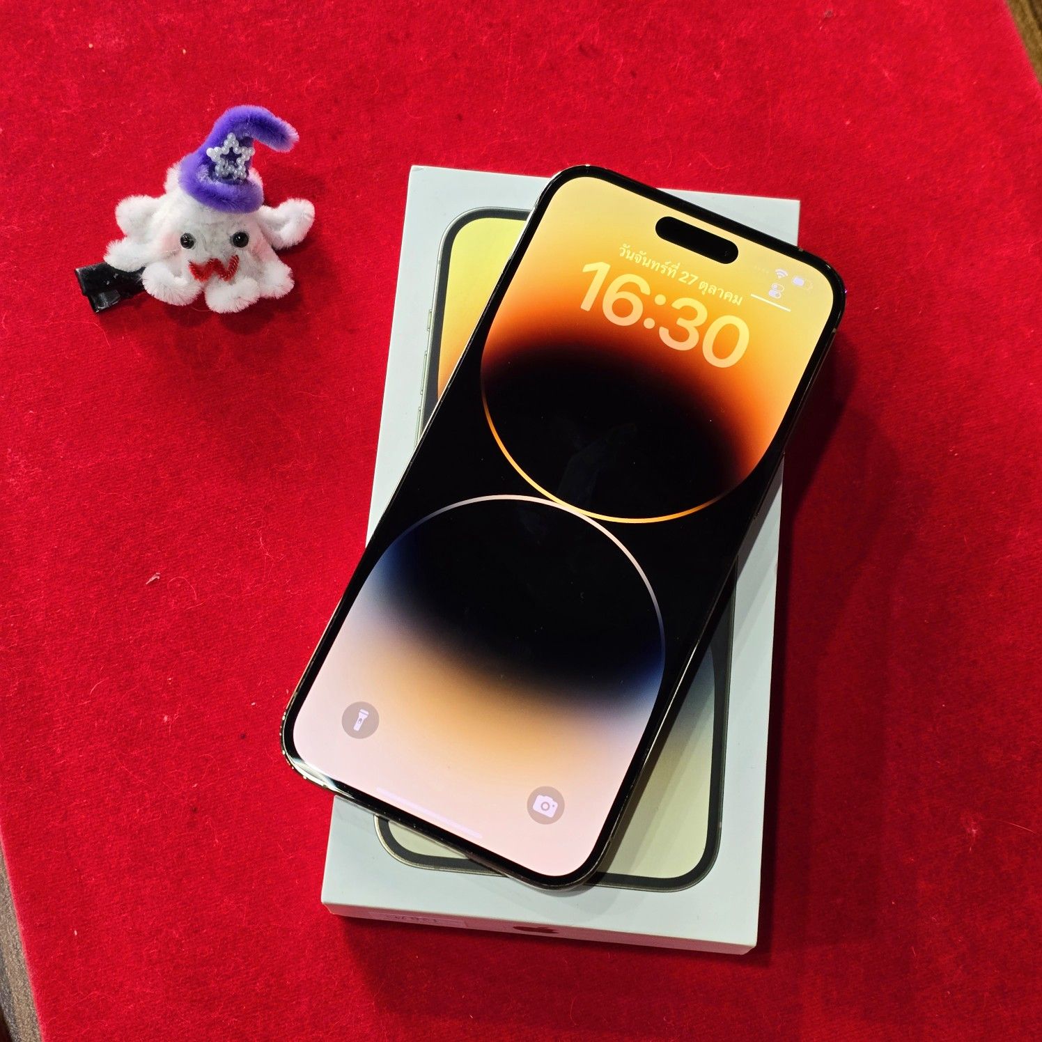 🪄 แวววาวมาก❕️🎼🌹 iPhone 14 Pro Max 128GB Gold 🔮🌙 ศูนย์แท้❕️ราคาคุ้ม❕️🎩