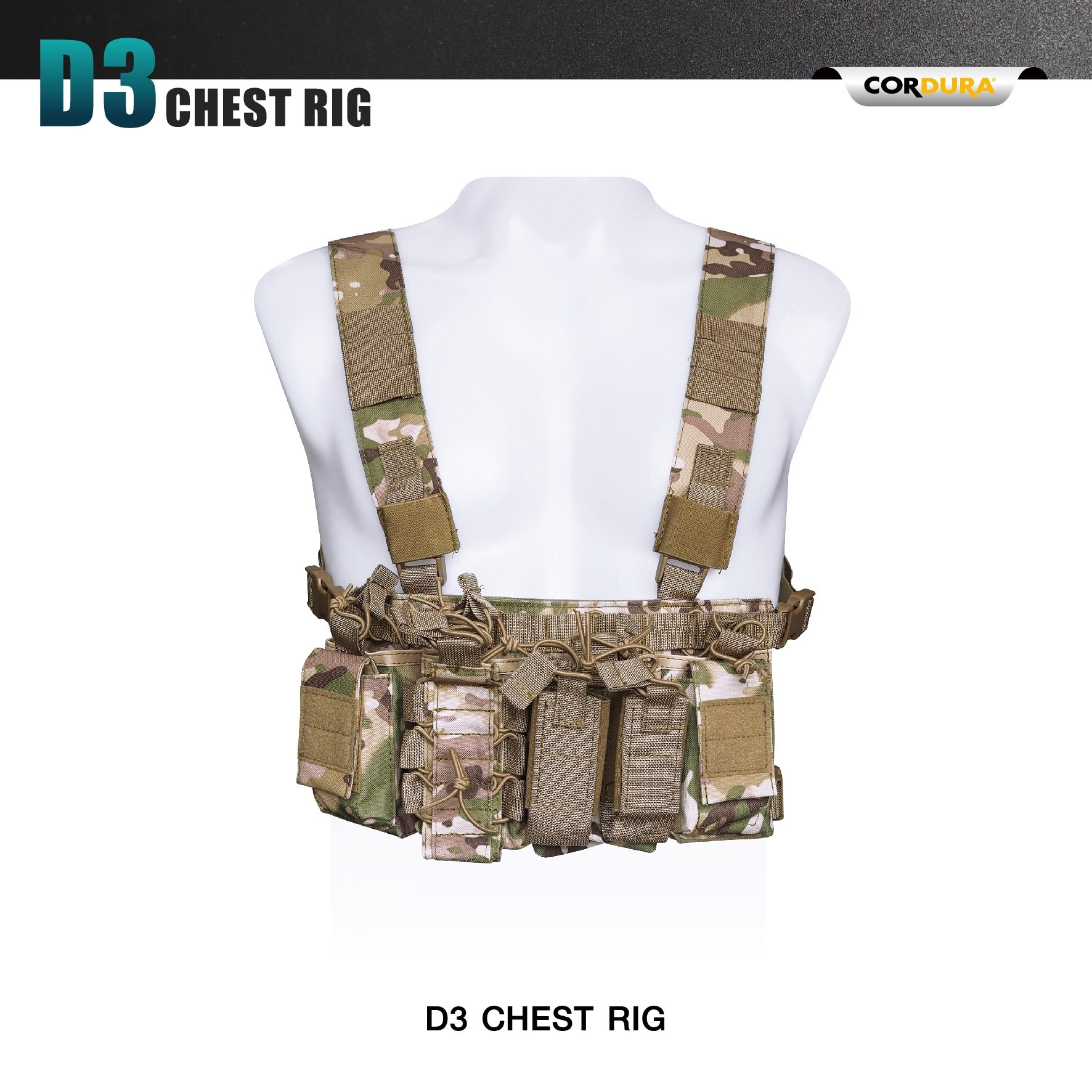 D3 Chest Rig (Cordura)