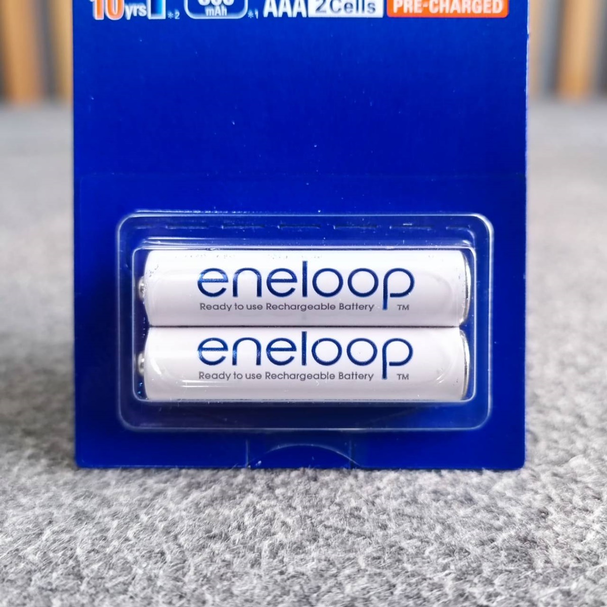 แพ็ค2ก้อน สีขาว ถ่านชาร์จAAA PANASONIC BK-4MCCE/2NT ENELOOP 800mA ของแท้ มีประกัน พานาโซนิค ถ่าน ชาร์จ 3A เอไอ-ไพศาล